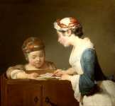 Jean-Simeon Chardin - The Young Schoolmistress